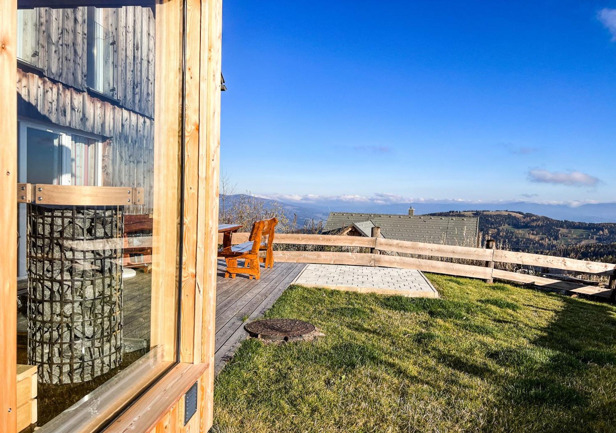1A Chalet Eck - Wandern, Grillen, Panorama Sauna! Klippitztorl ภายนอก รูปภาพ
