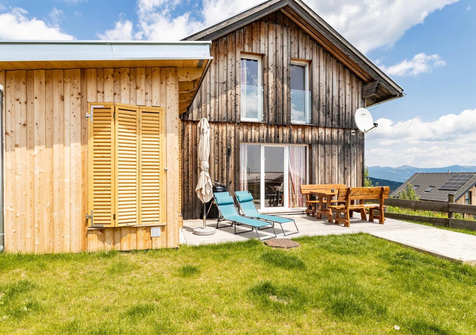 1A Chalet Eck - Wandern, Grillen, Panorama Sauna! Klippitztorl ภายนอก รูปภาพ